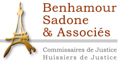 Huissiers de Justice à Paris - Étude Benhamour et Sadone - Commissaires de Justice à Paris
