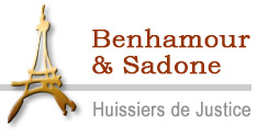 Huissiers de Justice à Paris - Étude Benhamour et Sadone